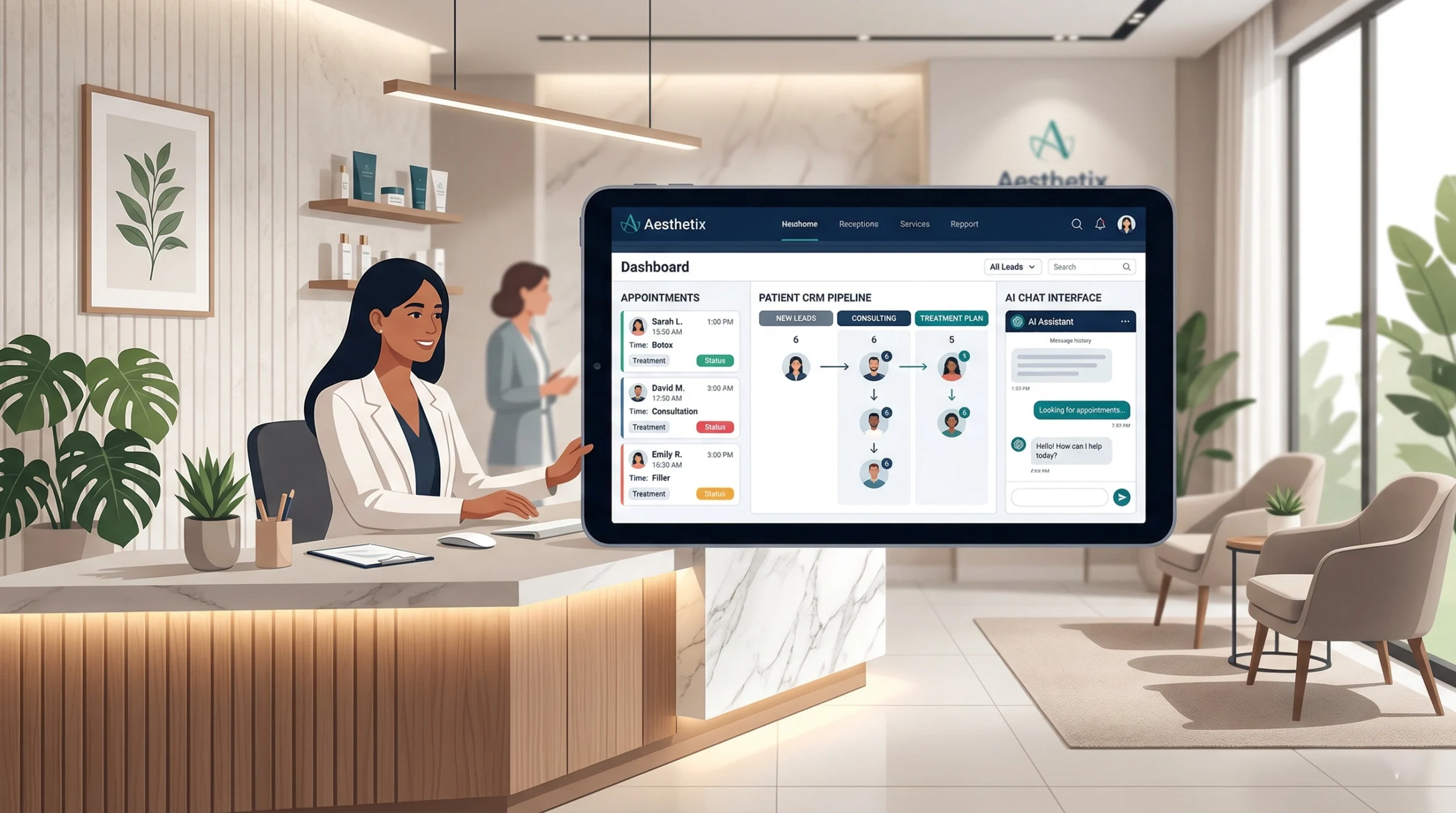 AI Cosmetic Clinic Software