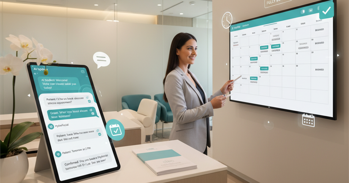 med spa booking software